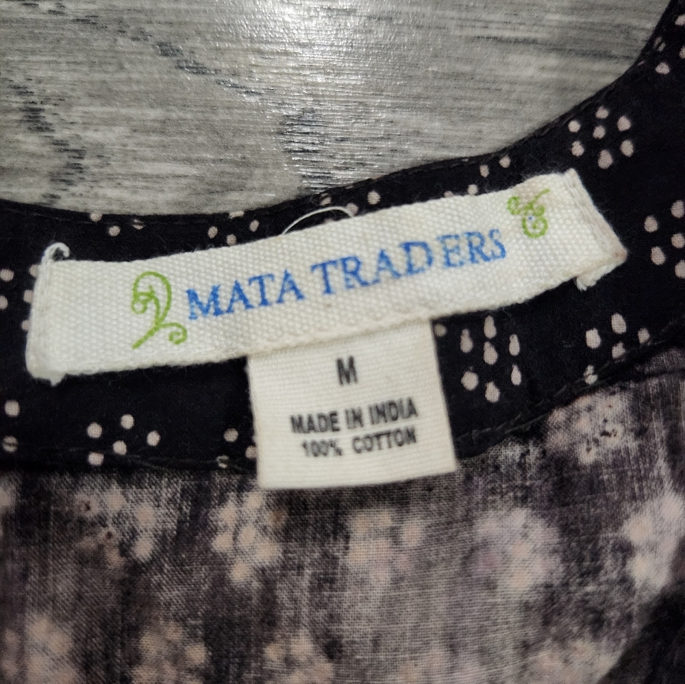 Mata Traders | Black Patterned Dress - Picture 2 of 7